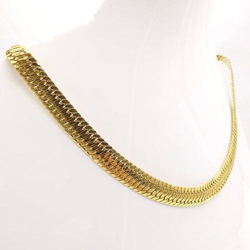 Collier Collier en or jaune 18 carats 58 Facettes