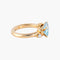 Bague 50 Bague Aigue-marine 58 Facettes