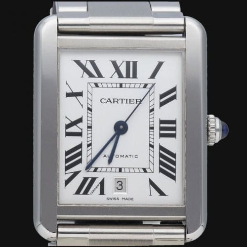 Montre Cartier Montre Tank Solo Xl 58 Facettes MT44057