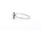 Bague Bague en or blanc avec diamants et émeraude 58 Facettes 2313