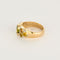 Bague 56 Bague en or jaune, péridot et citrines 58 Facettes MON0771