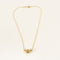 Collier Collier papillon en or jaune et diamants 58 Facettes 250346