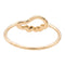 Bague 53 Bague Aile d'ange Or rose Diamant 58 Facettes 579297RV