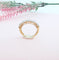 Bague 53.5 Bague or et diamants 0,70 carat 58 Facettes AA 1658