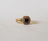 Bague 55 Bague or jaune 18k - Saphir 0.70 carats et perles - Tdd 55/56 - 5.41 grs 58 Facettes