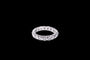 Bague 57.5 Alliance diamant or blanc 58 Facettes ALL.CHIROL-1125
