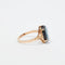 Bague 61 Bague Or jaune - CAMAY Bleu 58 Facettes RÉF 2047/19