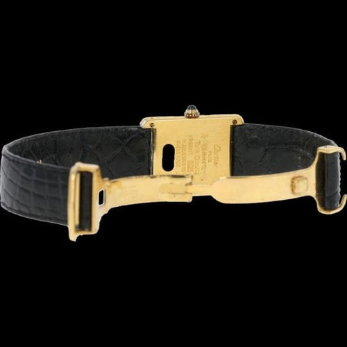 Montre Cartier Montre Tank Vermeil 58 Facettes MT43335