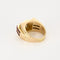 Bague 52.5 Bague en Or jaune & blanc 18k Diamant 58 Facettes CAS01452