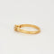 Bague 50 Bague solitaire en or jaune et diamants 58 Facettes SPEV 15