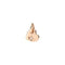 Pendentif Pendentif cœur Dodo en or rose avec diamants 58 Facettes 17620