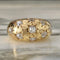 Bague 53 Bague boule constellation en or jaune 18k et diamants 58 Facettes
