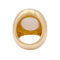 Bague 52 Bague Pomellato "Victoria" or jaune, cacholong. 58 Facettes 33869