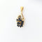 Pendentif Pendentif en or jaune saphirs et diamants 58 Facettes 30899