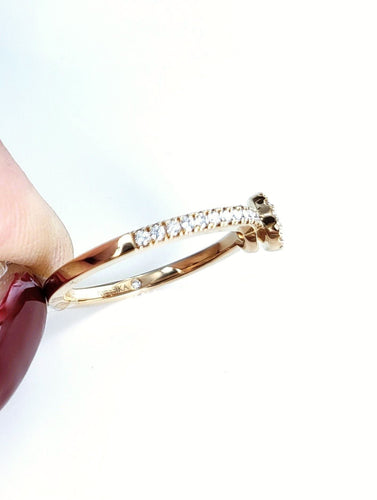 Bague 49 MESSIKA - Bague JOY XS or rose 58 Facettes