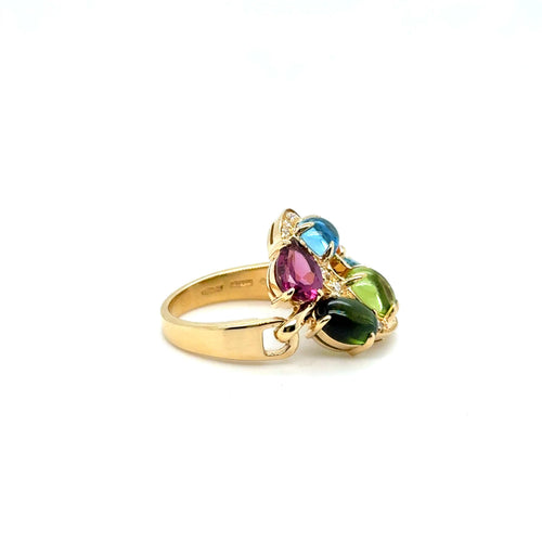 Bague 55 BULGARI - Bague « Collection Astrale » - Or jaune 58 Facettes 1.0000848/4