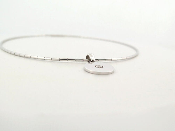 Collier CARTIER - Collier Amulette Vintage Or Blanc 58 Facettes 266162