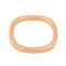 Bague 46 Dinh Van Bague Alliance Carrée Or rose 58 Facettes 4061236CN