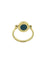 Bague 54.5 Bulgari Bague Flip en or jaune 18 carats 58 Facettes