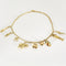 Collier Collier ras du cou en or jaune et charm's 58 Facettes SMA0304