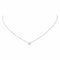 Collier Collier Solitaire Or blanc Diamant 58 Facettes 4520966RV