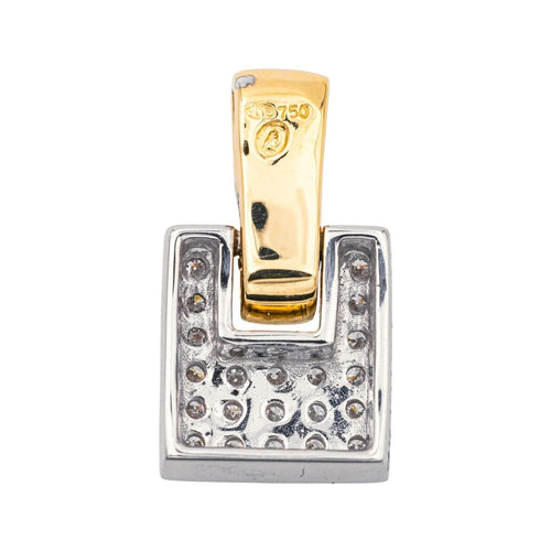 Pendentif Guy Laroche Pendentif  Or blanc, Or jaune Diamant 58 Facettes 4195884RV