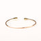 Bracelet POMELLATO-Bracelet jonc ouvert péridots diamants en or jaune 58 Facettes