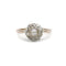 Bague 55 Bague or argent diamants & perle 58 Facettes 240338R