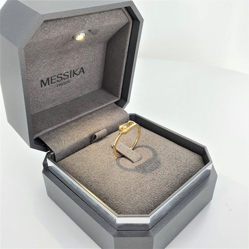 Bague 53 MESSIKA - Bague Move Uno or jaune 58 Facettes
