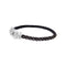 Bracelet Fred, "Force 10", or blanc, corderie.