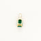 Pendentif Pendentif or jaune et gris, diamants et émeraude 58 Facettes 250252
