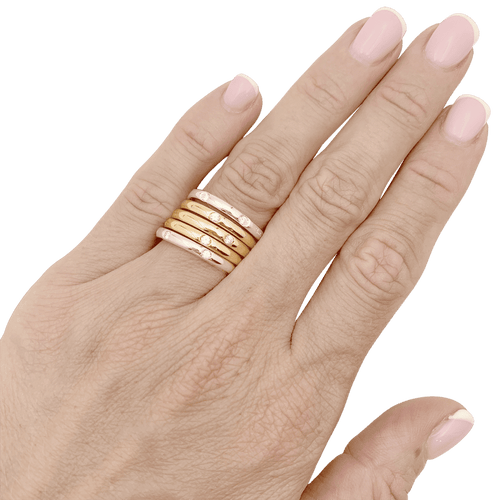 Bague 53 Bague Pomellato, "Lucciole", or blanc, diamants. 58 Facettes 34797