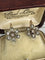 Boucles d'oreilles Boucles d'oreilles dormeuses anciennes en or 18K et argent 58 Facettes