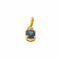 Pendentif Pendentif  Or jaune Saphir, Diamant 58 Facettes 4242527CN
