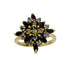 Bague 47 Bague en or avec rubis et diamants. 58 Facettes 50156