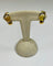 Boucles d'oreilles Paire de clip d'oreilles, or jaune, vers 1950 58 Facettes