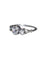 Bague 53 Bague Art Déco, platine et diamants 58 Facettes