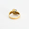 Bague 53 Bague or jaune, saphir et diamants 58 Facettes GU227
