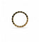 Alliance en or jaune 18 carats et diamants princesses