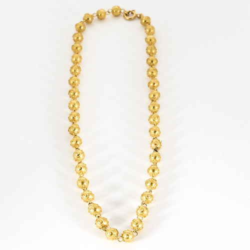 Collier Collier en or jaune dit marseillais. 58 Facettes CHA5784