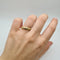 Bague 58 Bague or jaune sertie pierres colorées 58 Facettes