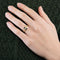Bague 51 Bague saphirs et diamants brillants or jaune 58 Facettes 2086217