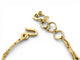 Collier rare vintage collier CHRISTIAN LACROIX baroque a spirales dore & strass 58 Facettes 272655