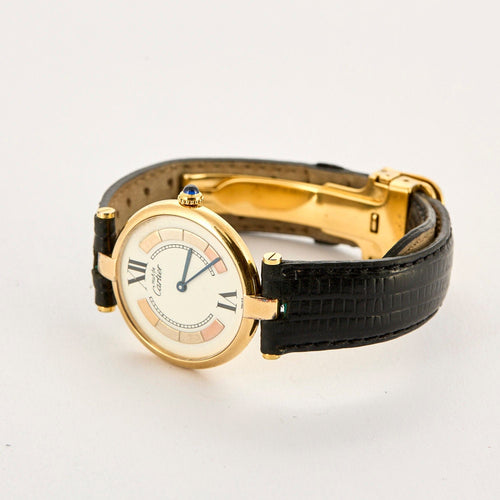 Montre CARTIER - Must Vendôme - Montre en vermeil 58 Facettes 240688