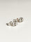 Boucles d'oreilles Puces d’oreilles serties de diamants taille rose en or blanc 18k 58 Facettes