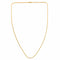 Collier Collier or jaune maille cordelette 58 Facettes GU212