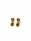 Boucles d'oreilles Paire de boucle d’oreille or, saphirs, zircons 58 Facettes