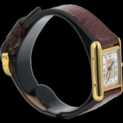 Montre Cartier Montre Tank Vermeil 58 Facettes MT42403