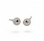Boucles d'oreilles Boucles d’oreilles dormeuses or blanc saphirs 58 Facettes