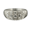 Bague 54 Bague d'époque année 1960/70 or blanc diamants 58 Facettes